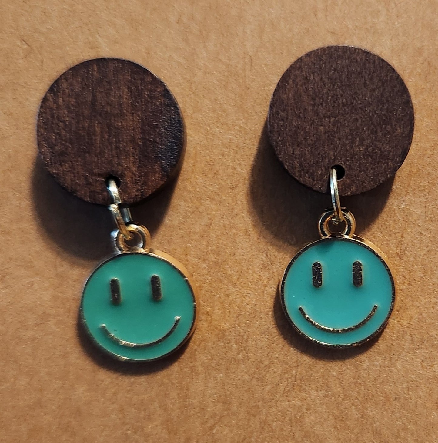Happy Vibes Smiley Dangle Earrings