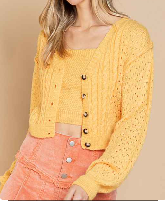 CROPPED CARDIGAN