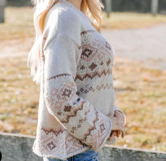 DUSTY LILAC SWEATER