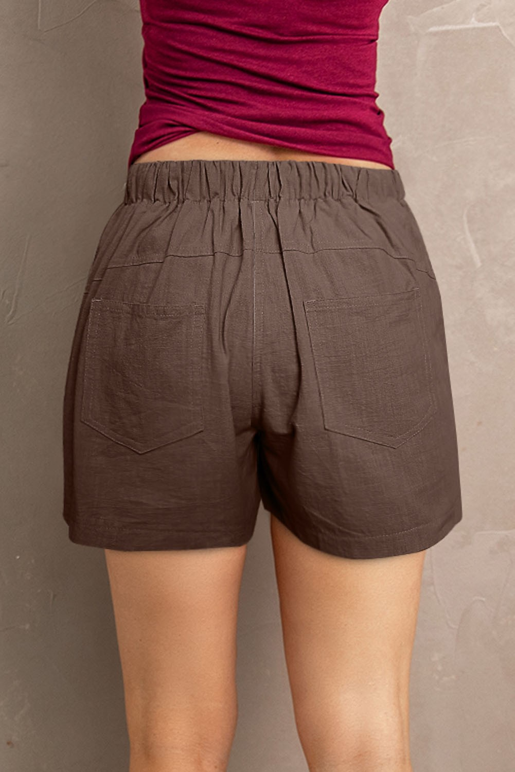 Khaki Faylin Shorts