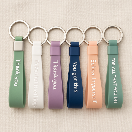 Silicone Keychain Wristlet – Free Gift with $50+ Purchase