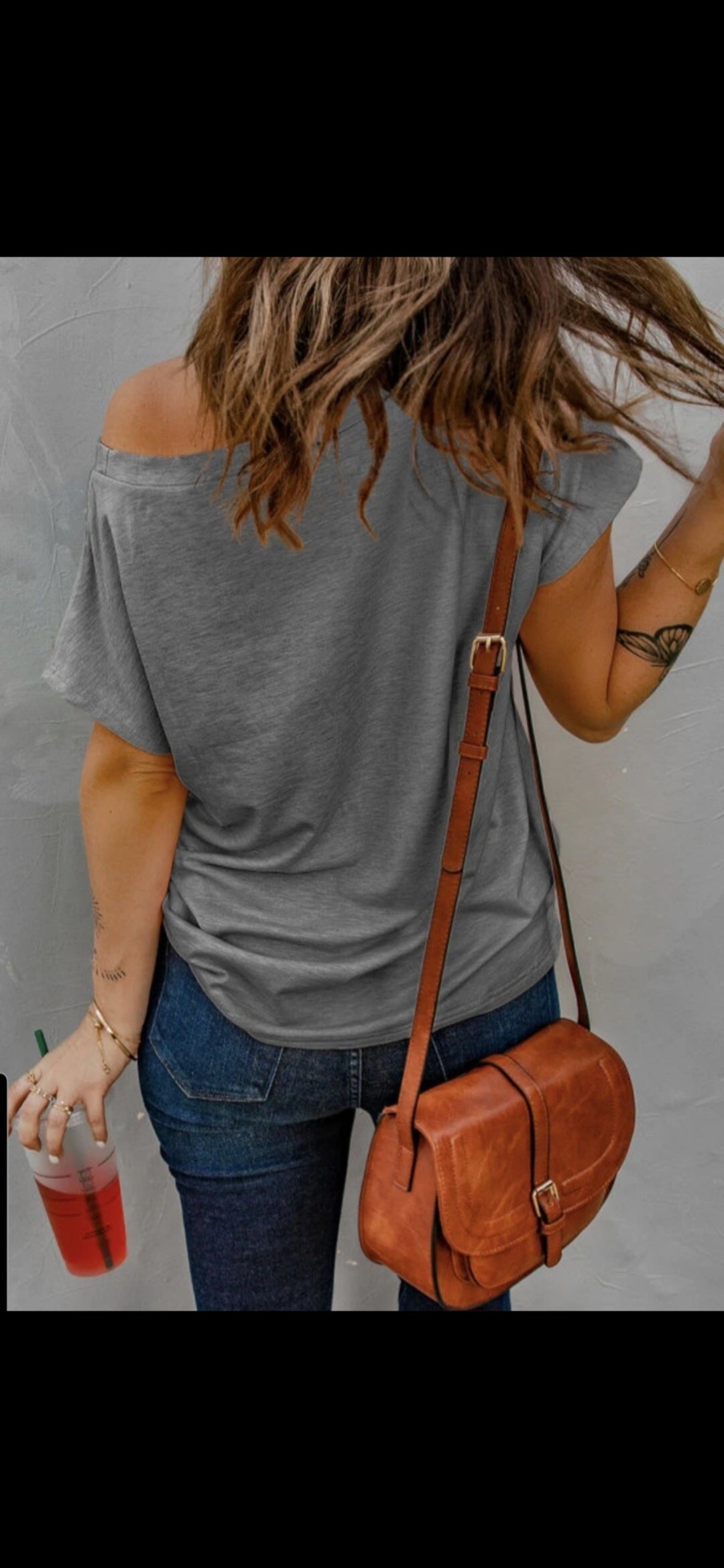 Pocketed Tee with Side Slits